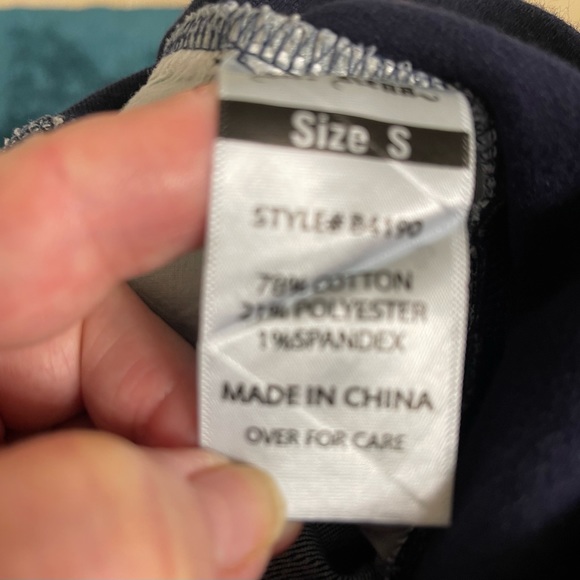 NWOT Maternity M.Rena Stretch Jeans-Floral Legs Sz- S - Picture 6 of 7